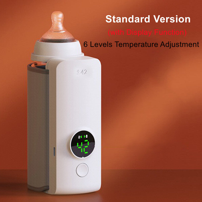Baby Bottle Insulation Heating Milk Warmer - Usb Wireless Charging